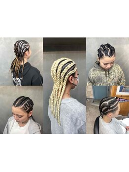 コーンロウなら、注目のスタイリスト吉田くるみがご提案！あなたの個性を引き出すスタイルを♪【渋谷】