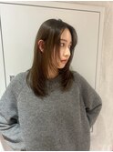 YOKE ミディアムレイヤー 韓国レイヤー 顔周りレイヤー