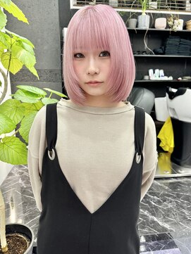 チュダック(ChuDuck) 韓国風《ペールピンク》ハイトーン/ケアブリーチ/ダブルカラー