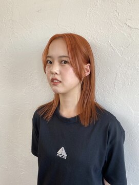 ウッディ ブラウン オレンジベージュ