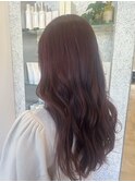☆ブリーチなしレッドピンクカラー♪♪☆
