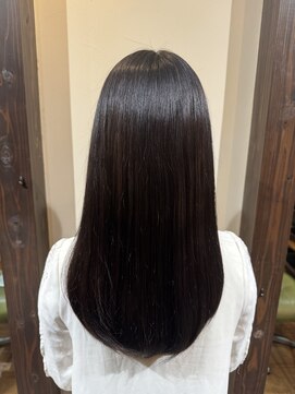 ラスターフレンズ(Luster Friends) 黒カラー/艶髪/ロング