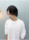 センターパートミディウルフ