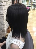10代20代30代40代レイヤーカットシースルーバングミディアム