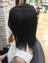 ヒラトヤ 肴町店 10代20代30代40代レイヤーカットシースルーバングミディアム