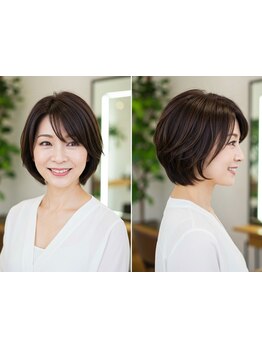 ＜カット+カラー+TR￥7700～＞毎月通いやすい価格◎傷ませない商材にこだわり、いつまでも綺麗を叶えます☆