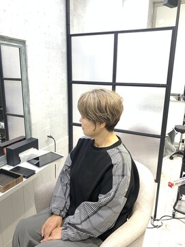 イーズ バイ インス(Yeeee.s by INCE) 白髪ぼかし/白髪改善カラー/ショート/透明感カラー/脱白髪染め