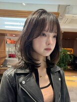 ロンドアンメゾン 原宿(Lond un Maison.)&nbsp;オリーブグレー/グランマッシュ/ココアベージュ/レイヤーカット