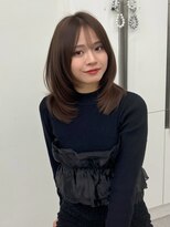 アマトウキョウスマートサロン(AMA TOKYO×Smart Salon) くびれレイヤー/顔まわりカット/レイヤーカット/小顔ヘア
