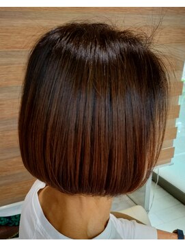 ヘアアンドネイルイミュン(Hair&Nail immune) ツヤカラー30代40代50代髪質改善白髪染めハイライト藤沢