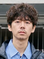 フィフス 大分(fifth)&nbsp;大分無造作強めシャドウパーマメンズカットナチュラルマッシュ