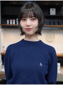 10代 /20代 /30代/ニュアンスカラー/似合わせカット/顔周り/ボブ