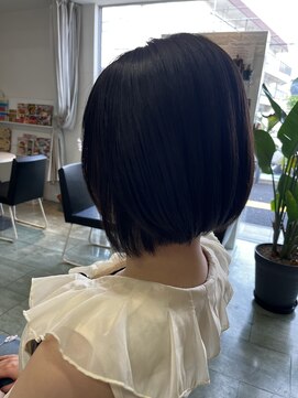 レモーダサロン(Le Moda salon) 前下がりボブ