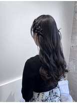 ネウィ 天王寺(newi) 「リボン編み込み×韓国風ヨシンモリ