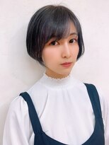 シエ バイ ケンジ 湘南台(sie by KENJE) ダークパープル/ナチュラルショート/ミルクブラウン/夏/湘南台
