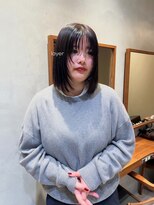ニコ(NICO) 暗めカラーレイヤーカット1107