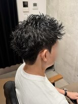 ブルニール 心斎橋(BLEUNIR)&nbsp;スパイキーパーマピンパーマアップバング心斎橋