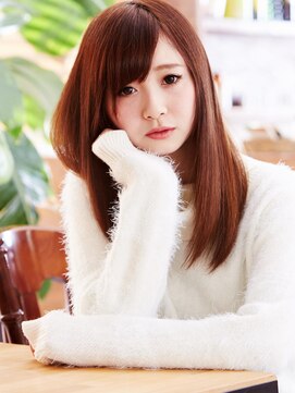 美容室クローバー 新小岩店(clover) 思わず触れてみたいサラサラ感☆艶アッシュストレート【新小岩】