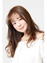 ヘアアンドメイク アース 聖蹟桜ヶ丘店(HAIR&MAKE EARTH)&nbsp;透けバングのセミウエットストレート【EARTH聖蹟桜ヶ丘店】