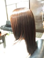 キャン 温品店(CAN)&nbsp;【ＣＡＮ】潤い＆艶重視のリタッチ縮毛矯正＆カラーリング