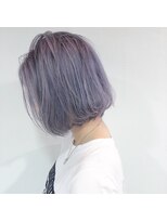 クラン(clan)&nbsp;clan<インディゴシルバー×切りっぱなしボブ>