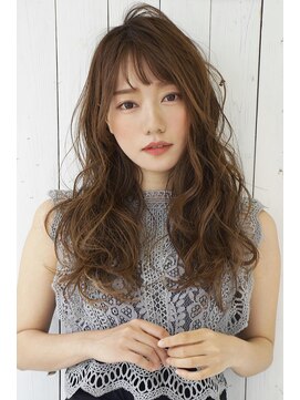 アグ ヘアー ルキナ 南越谷店(Agu hair lucina) 【Agu hair lucina】旬な緩めスパイラルロング