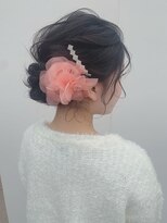 美容室 アイディー i-dee&nbsp;綺麗めゆるふわまとめ髪