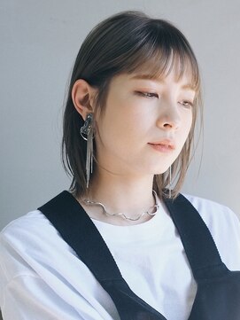 シアン(cyan) ワイドバング×ボブ