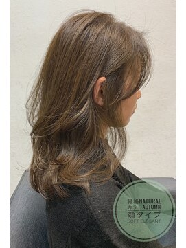 オーガル 栄店(ORGAR) 骨格natural/パーソナルカラーAutumn/顔タイプsoft elegant