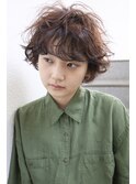 【nanuk*ueki】大人かわいい無造作カールマッシュショート