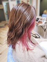 エンカウントバイマハロ 千葉(encount by mahalo)&nbsp;ピンクイヤリングカラー＊イメチェン[インナーカラー/千葉]