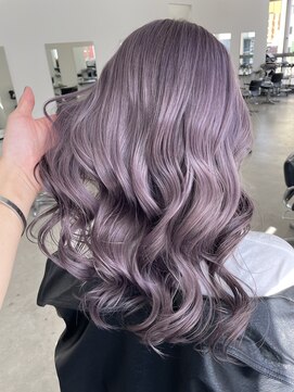 エゴル ナゴヤサカエ(ENGOL NAGOYA SAKAE) ラベンダー × グレー/ハイトーンカラー