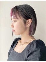 ディート(DEET)&nbsp;【DEET TAKU】フレームカラーボブ【長野 若里】