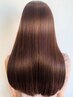 ナチュラル縮毛矯正+CUT  ￥10500