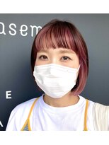 アーティザナル ニノミヤ(artisanale) ピンクインナーカラー