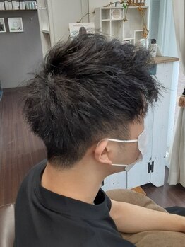 ヴィザヴィ 本蓮沼店(vis a vis)の写真/男性でも通いやすい雰囲気♪メンズのお客様も多く、居心地の良い空間と接客・技術力にも定評あり☆