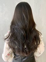 アイティーバイアルバム 松戸店(IT by ALBUM)&nbsp;ミントブラウンレイヤーカット_外ハネボブ_ba383201