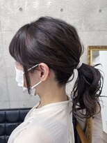 メルシー トータル ブランディング サロン(merci TOTAL BRANDING SALON) 大人ローポニー/ベリーカラー/merci横浜