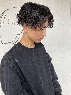 タップ(TAP) TAP(タップ）金沢　センターパート×スパイラルパーマ