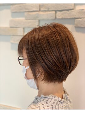 ゼル 郡山(ZELE) ショートボブ【郡山/髪質改善/インナーカラー/ブリーチ】