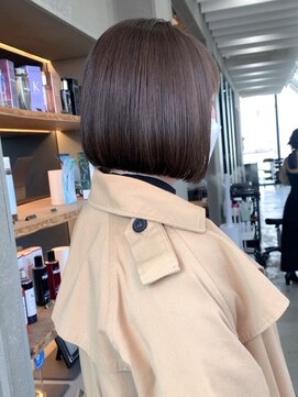ロンド 表参道店(Lond) Lond表参道【伊杏】サラッとまとまる大人気ボブ 美髪改善