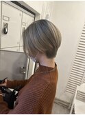 ショートバレイヤージュ(シャドウルーツ)☆