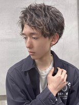 ロンド ローガン 名駅(Lond LOGAN)&nbsp;ニュアンスパーマ　短髪　ショート