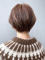 アルバム 銀座(ALBUM GINZA)&nbsp;ナチュラルショート_大人ガーリーチョコレート_ba263471