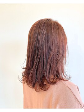 エトワール(Etoile) ブリーチなしカラーピンクブラウン/耳掛け/吉川＊吉川美南