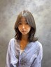 韓国風レイヤーカット+カラー+トリートメント￥16500→￥13200