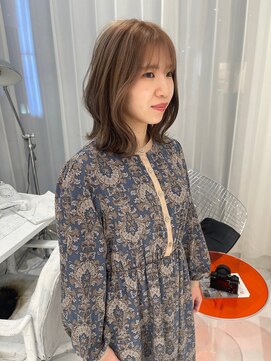 ハイブ 金沢(Hive) 10代20代ハイトーンミルクティーベージュローライト美肌カラー