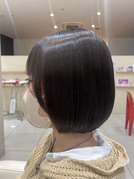 アヴァンス 深井店(AVANCE.) ばっさりボブ×艶髪×ストレート