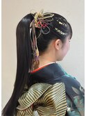 成人式ヘアセット
