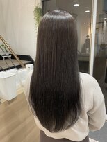 ヘアーズルーム 風(Hair's room fuu) 水素トリートメント【アプトグロス】×アッシュカラー